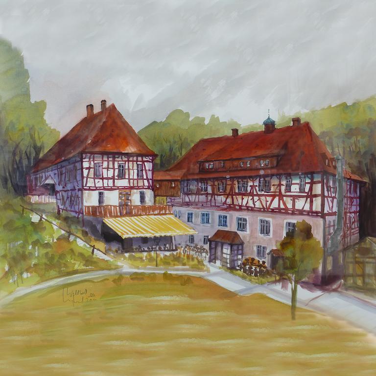 Waldgasthof Wildbad Burgbernheim Luaran gambar